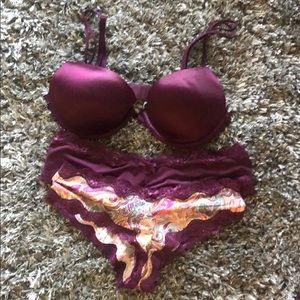 Victoria’s Secret Very Sexy Push up bra/panty set